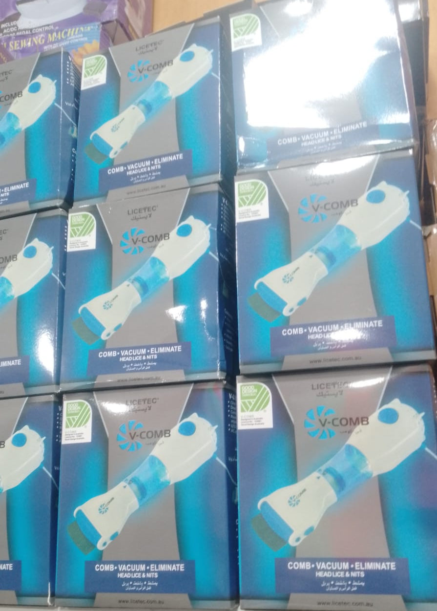 Electric V-Comb Anti Lice Machine (with Box)