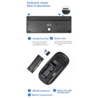 Apple Branded Wireless Keyboard & Mouse Combo – 2.4GHz Fast Connectivity