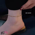 Ball Golden Anklet Bracelet – Elegant Alloy Foot Chain Jewelry for Women - Sku AxT-197