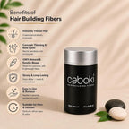 Caboki Hair Building Fibers, Adds Volume & Thickness, For Unisex - Cosmetic Product Designed For Hair Care - 25g