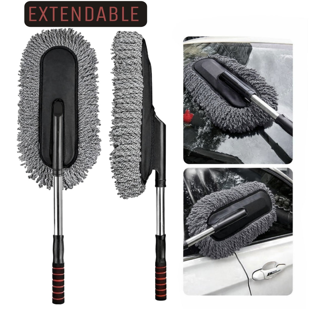 Extendable Car Duster Cleaning Mop Durable Lightweight Scratch Free Microfiber Practical Choice For Vehicle Interior And Exterior Cleaning