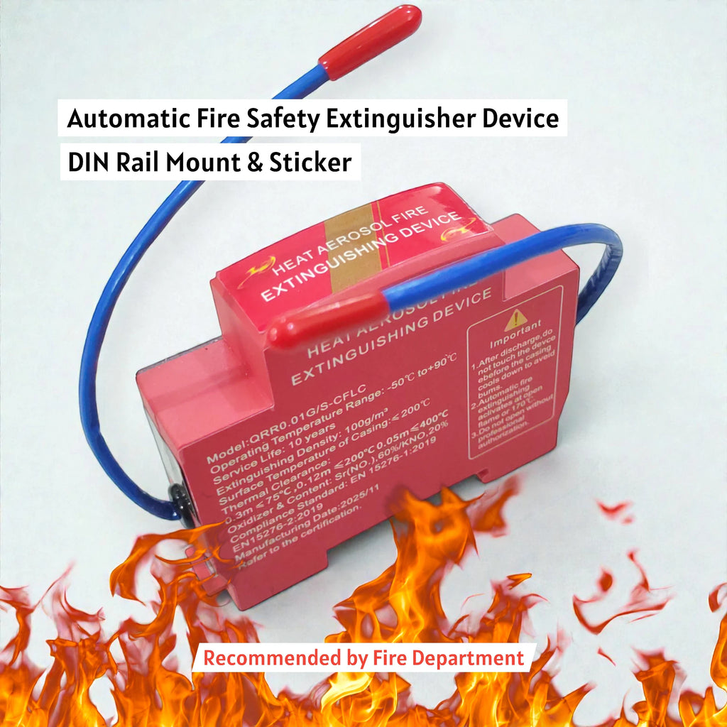 Automatic Heat Aerosol Fire Extinguisher Device Model QRR0.01G S CFLC Premium Safety Solution For Electrical Cabinets Server Racks And Enclosed Spaces