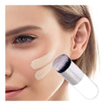 Chubby Pier Foundation Brush Flat Cream Makeup Brushes - Cosmetic Product Designed For Face Care And Daily Makeup Routine (Random Color)
