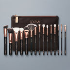 Zoeva 15 Piece Makeup Brushes Set With Pouch - Cosmetic Product Designed For Face Care And Daily Makeup Routine (Random Color)