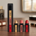 3 In 1 Makeup Stick With Eye Shadow, Blush & Lipstick - Cosmetic Product Designed For Lip Care And Daily Makeup Routine (Random Color)