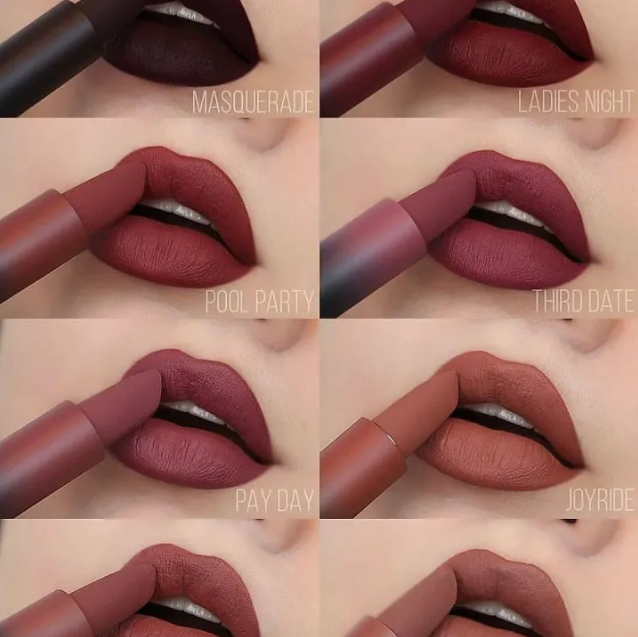 Huda Beauty Lipstick Collection – Pack of 12 Signature Shades