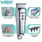 VGR V-071 Hair Cutting Machine Electric Hair Clipper Professional Haircut Machine Mini Barber Rechargeable Hair Trimmer for Men