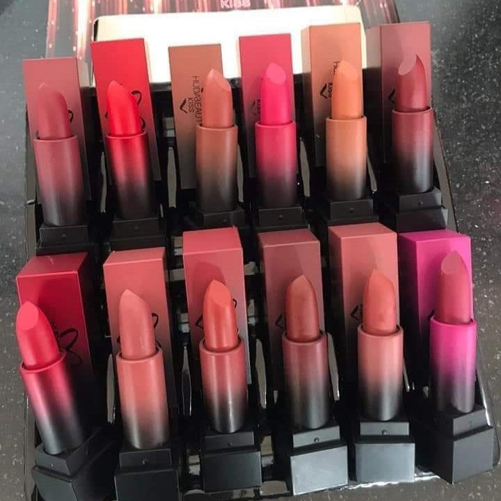 Huda Beauty Lipstick Collection – Pack of 12 Signature Shades