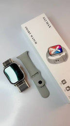 S12 Max Smart Watch with 1.85-Inch Full Touch HD Display, Bluetooth Calling, Smart Notifications, Health Monitoring, Fitness Tracking