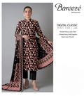 Bareeze Digital Classic 3 Piece Printed Lawn Suit – PR-7610