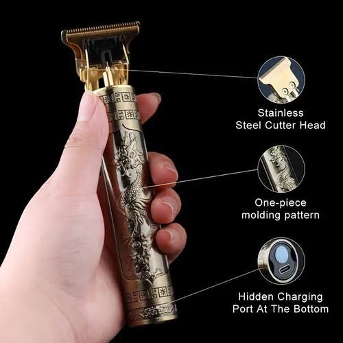 Professional Vintage T9 Trimmer – Cordless Hair Clipper
