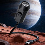 USB Ceiling Moon Earth Projection Atmosphere Light Starry Sky Lamp Night Light Romantic Bedroom Decoration Projector With 6 Lenses