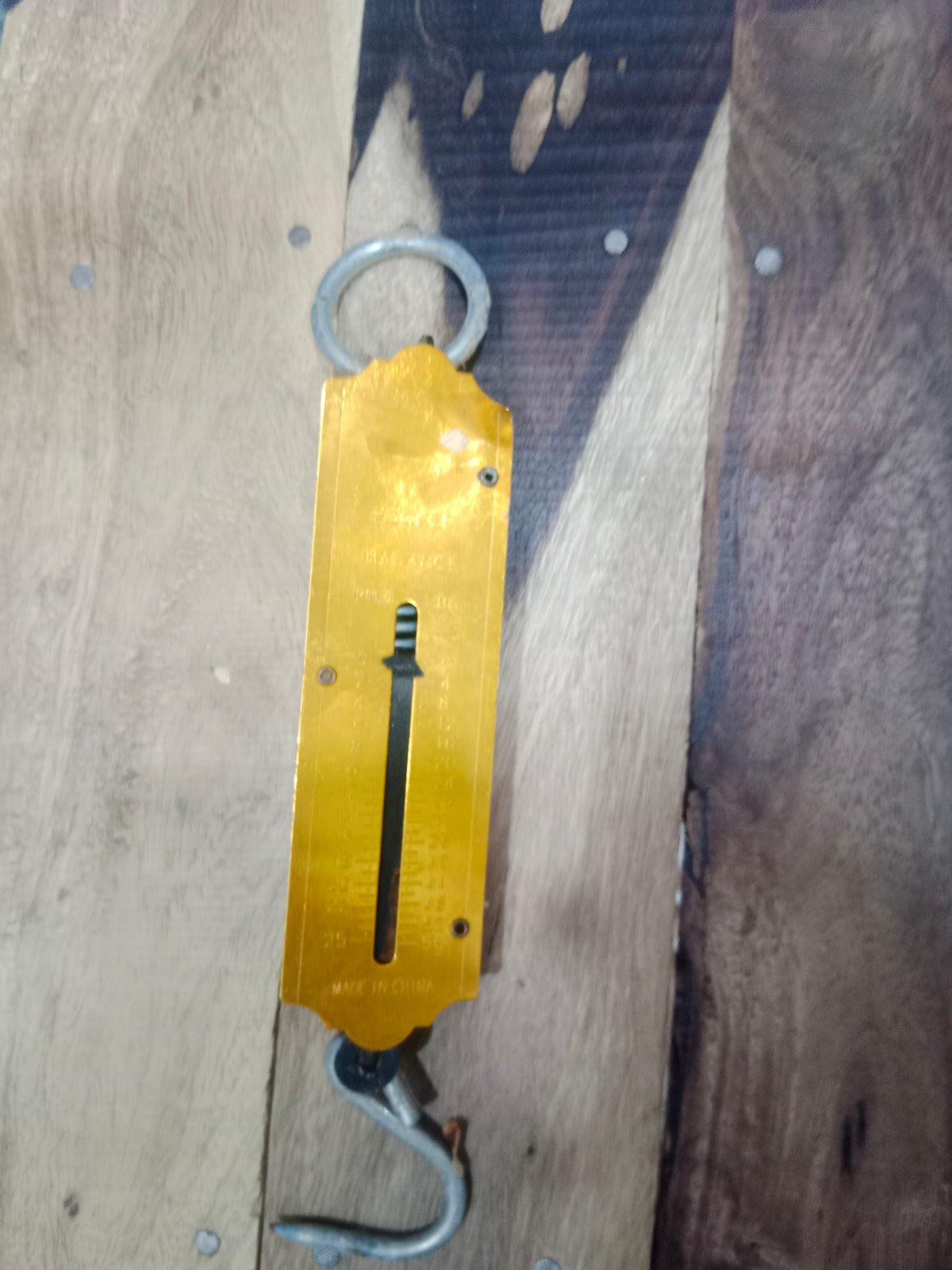 Heavy Duty Mechanical Hanging Scale (50kg Capacity) – Aluminum Body with Steel Hook