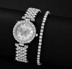 Womens Butterfly Quartz Watch And Bracelet Set Elegant Stylish Durable Practical Choice For Fashion Accessories And Gift Occasions | Golden