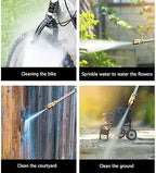 Automatic Cordless Car Wash Spray Gun | 48V High Pressure Lithium Battery | Wireless Foam Jet Washer With Box (Double Battery)