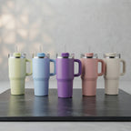 Mini Tumbler Stainless Steel 20oz Random Colour Durable Double Wall Design Portable Travel Mug For Hot And Cold Drinks (Colour Random)