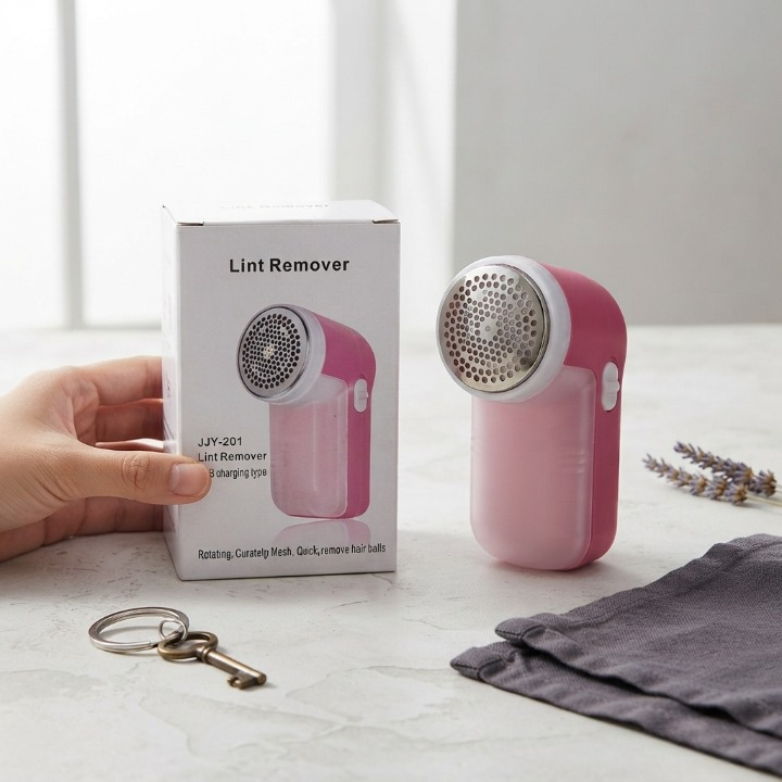 Portable Rechargeable Lint Remover JJY 201 USB Charging Sharp Knife Mesh Quick Effective Hair Ball And Lint Removal Compact Easy To Use