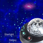 Colorful Starry Sky Galaxy Projector Nightlight Child Bluetooth USB Music Player Star Night Light Romantic Projection Lamp Gifts