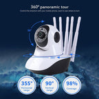 Speed-X 5 Antenna Night Vision Camera (CA-Q5-5) 1080p HD - V380 Pro