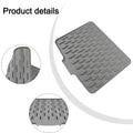 Sink Mat 26x32cm Black Durable Non Slip Design Protects Sink Surface Prevents Scratches And Keeps Kitchen Clean