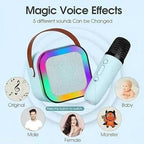 K12 Portable Speaker With Single Mic | Karaoke Microphone With Speaker | Portable Wireless Bluetooth Speaker