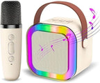 K12 Portable Speaker With Single Mic | Karaoke Microphone With Speaker | Portable Wireless Bluetooth Speaker