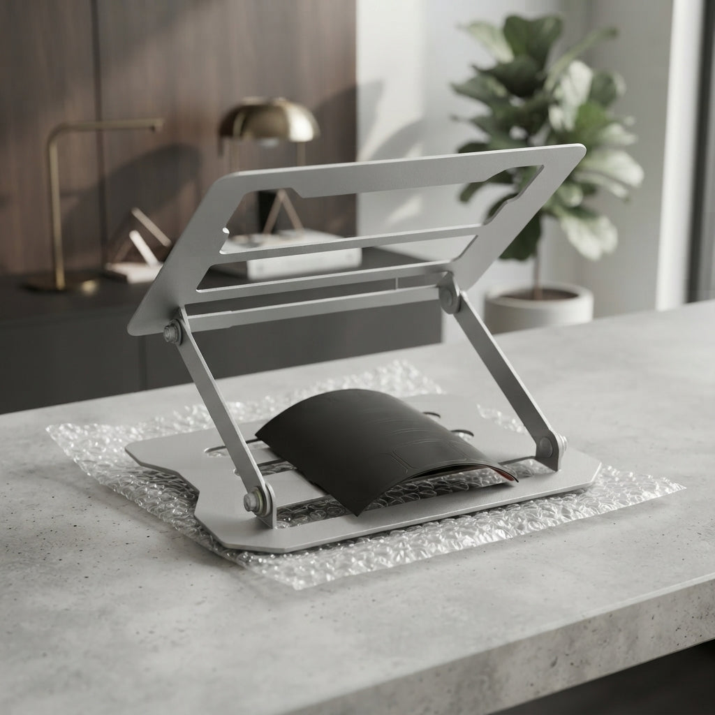 High Quality Durable Laptop Stand Big Size Non Rotating Stable Support Improves Posture Ergonomics Keeps Device Cool