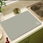 Premium Kitchen Drying Mat perfect for keeping Your kitchen Counters Clean and Dry (Random Colour)