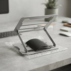 High Quality Durable Laptop Stand Big Size Non Rotating Stable Support Improves Posture Ergonomics Keeps Device Cool