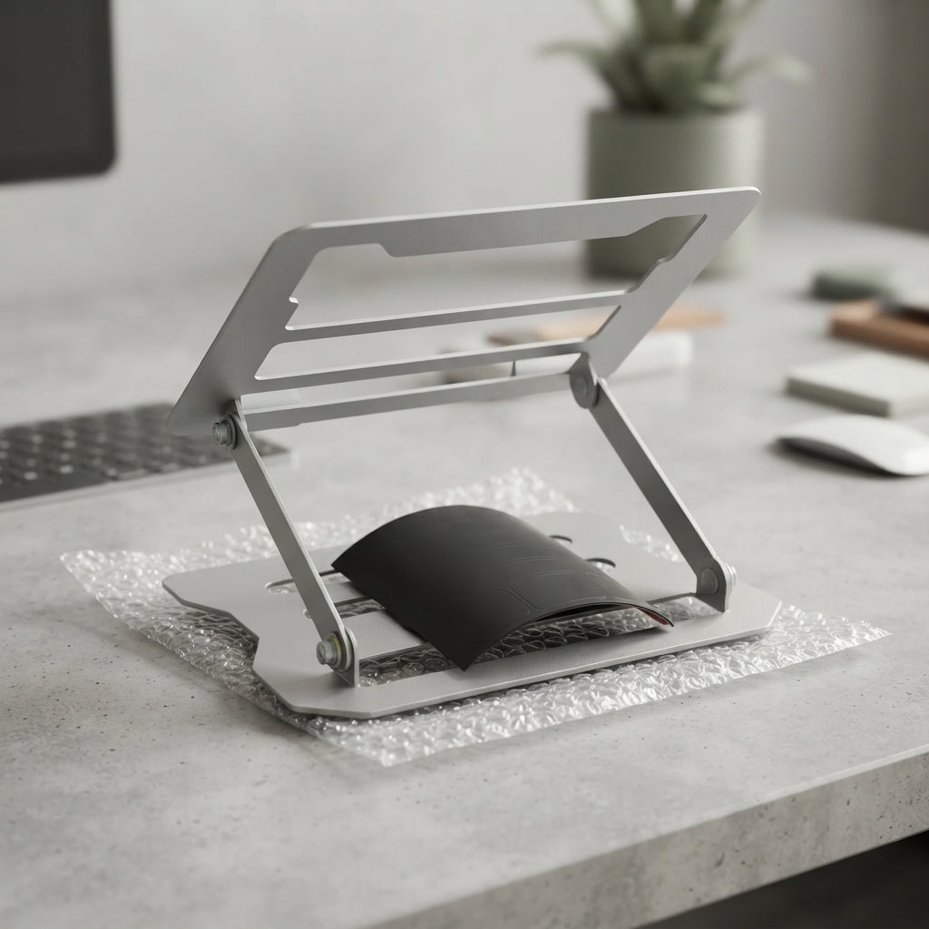 High Quality Durable Laptop Stand Big Size Non Rotating Stable Support Improves Posture Ergonomics Keeps Device Cool