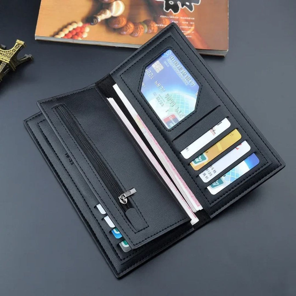 LB-522 – Signature Series Long Wallet | Stylish Unisex Holder