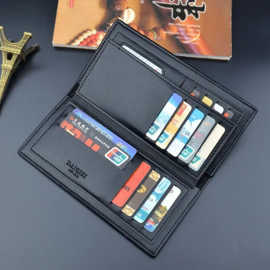LB-522 – Signature Series Long Wallet | Stylish Unisex Holder