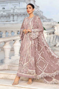 Zarmeen Emaan Article 1776 Luxury Embroidered Shirt Front Back Sleeves Neckline Daman Patch Premium Viscose Trouser Pure Bamber Chiffon Dupatta