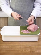 Cutting Boards Kitchen Dining 3-in-1 Kitchen Cutting Board Plastic Cutting Board Block and Drain Basket Storage Box Cutting Mat Kitchen Tool Durable and Non-Greasy Kitchen Tool
